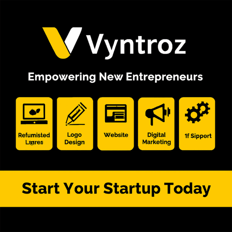 Vyntroz – Empowering New Entrepreneurs with Complete Business Setup Solutions